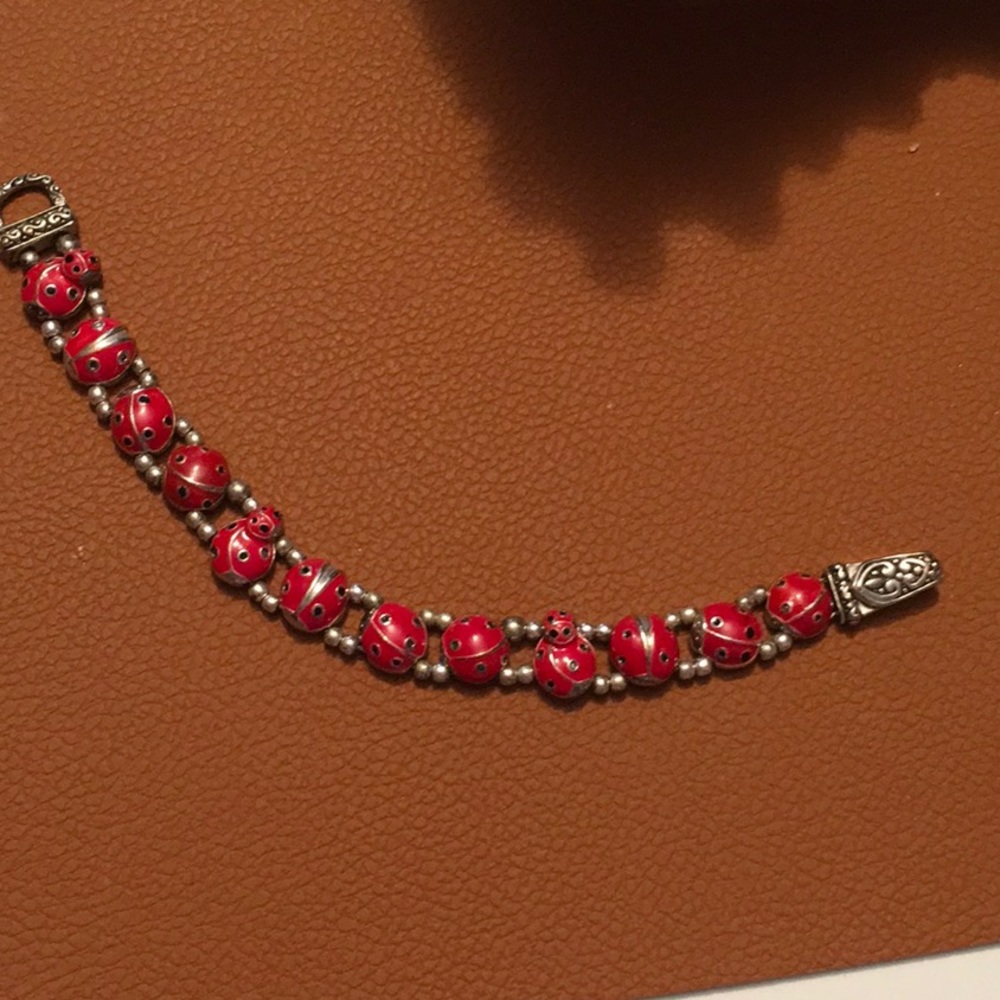 Vintage Lady Bug Bracelet